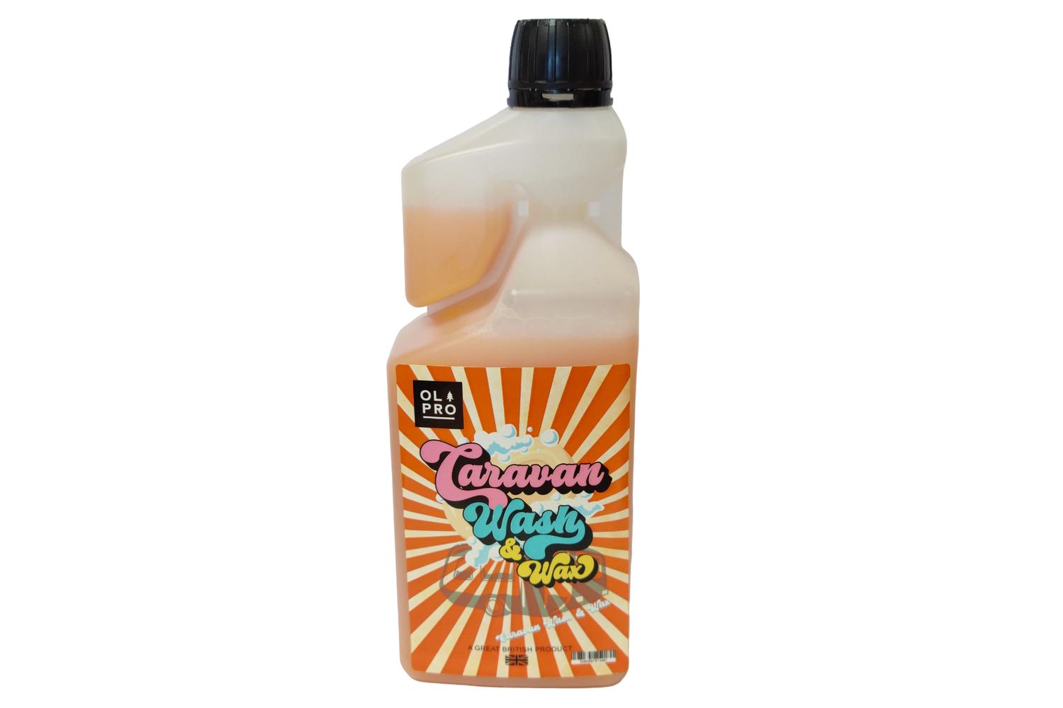 Olpro Caravan Wash Wax - 1 Litre | Multipurpose Cleaner