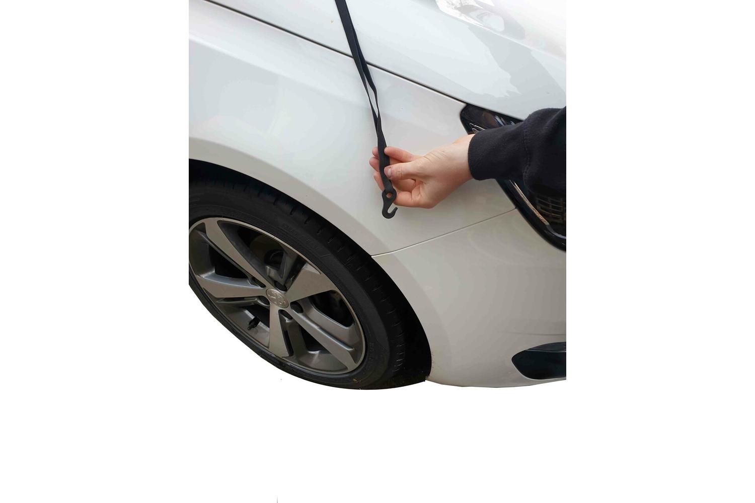Olpro Nylon Car Top Cover | Automotive Storage Cover | Water Resistant | Large-2