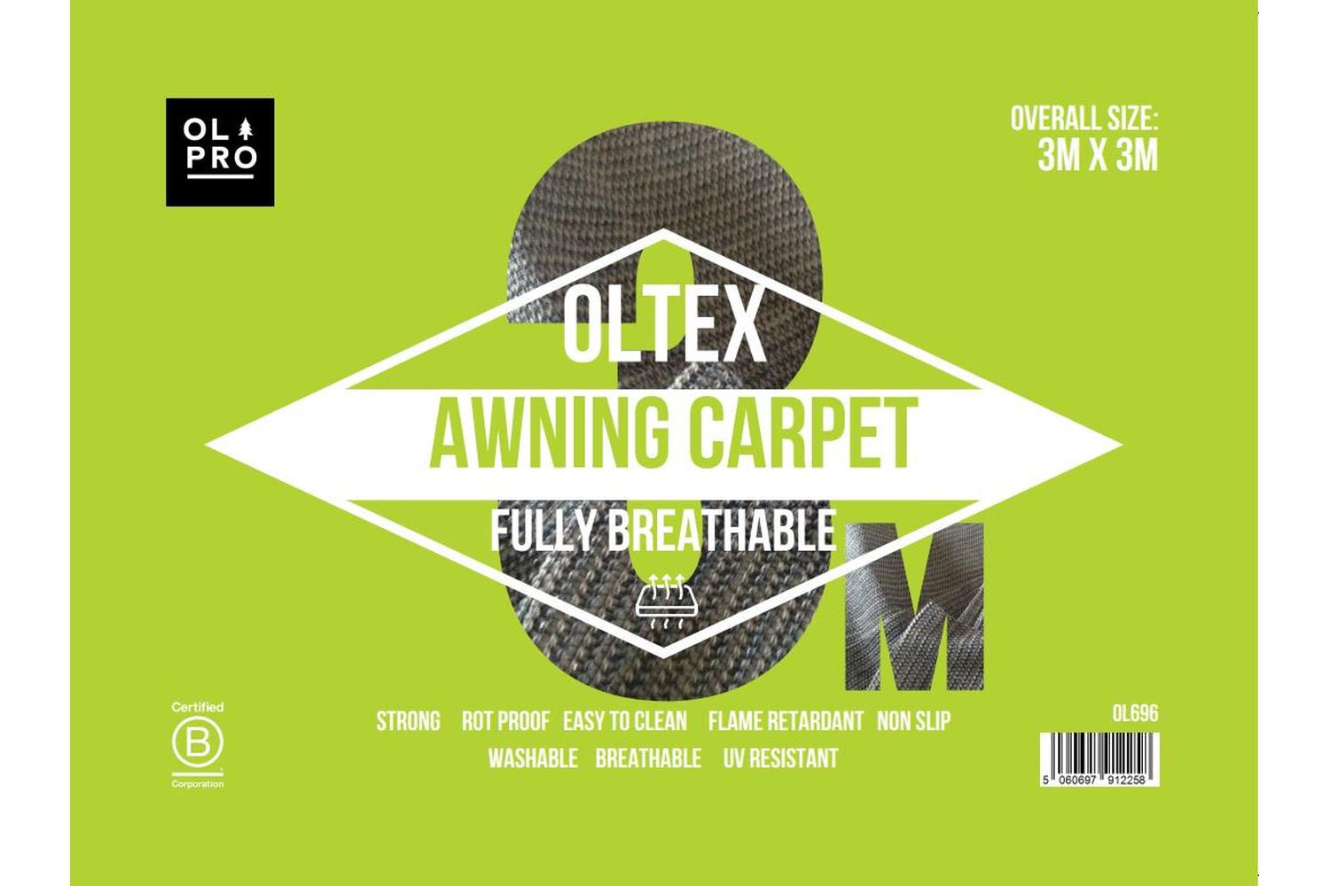 Oltex Breathable Awning Groundsheet | Ultralight Camping Gear | Breathable Material | 30m X 30m-2