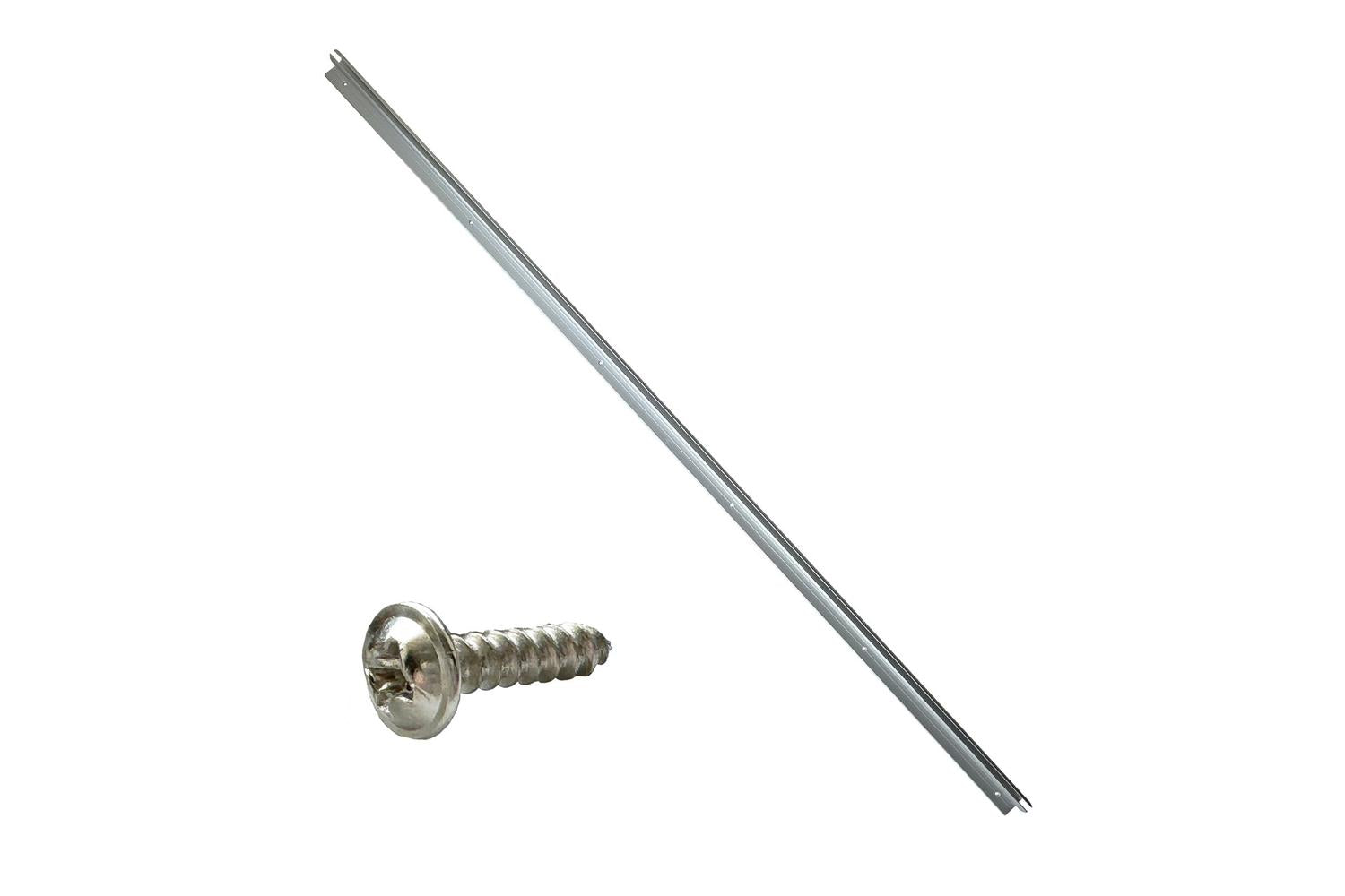 C Channel Awning Rail | Aluminium | 100cm Strips-3