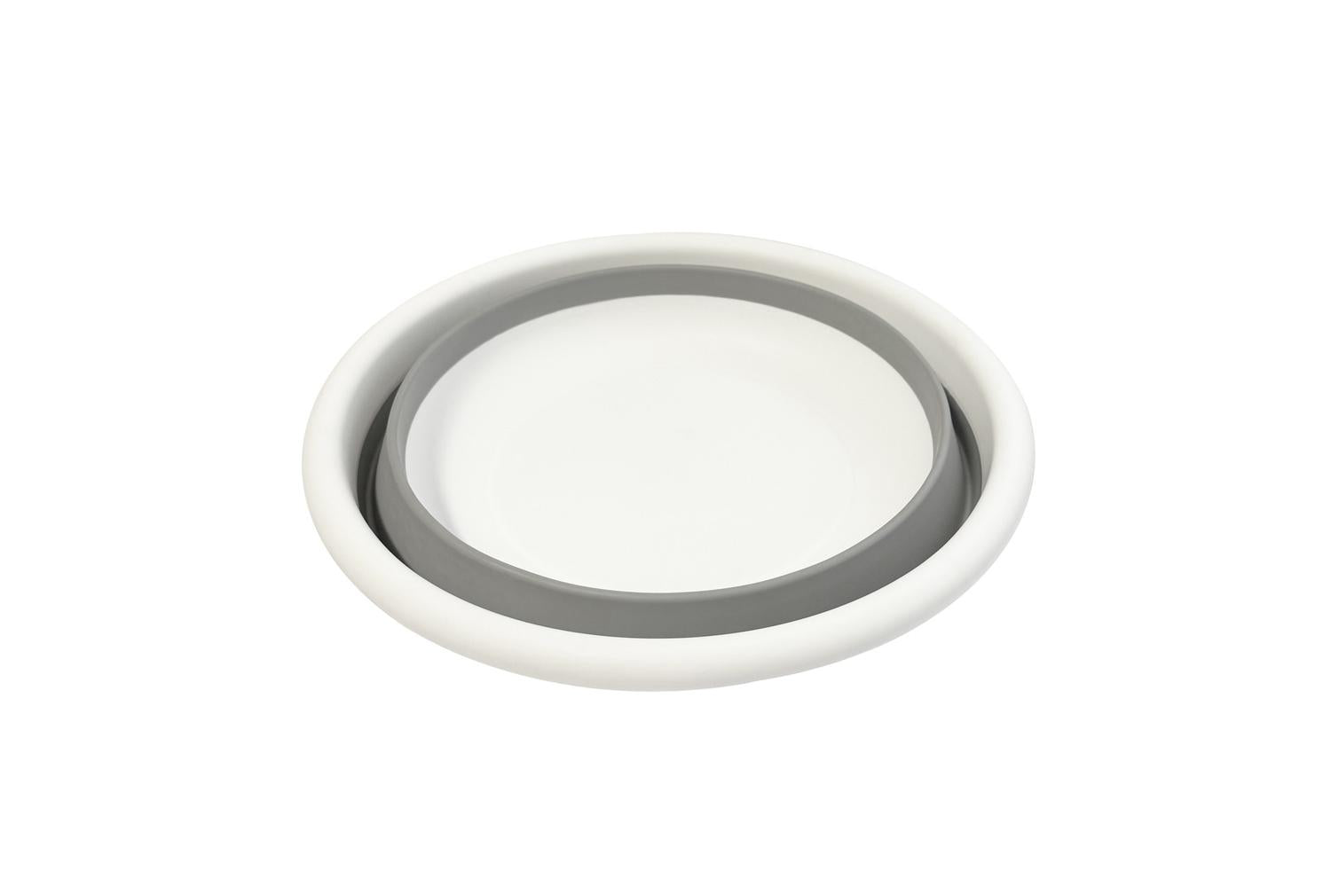 Collapsible Round Washing Bowl | Camping Furniture | Silicone-4