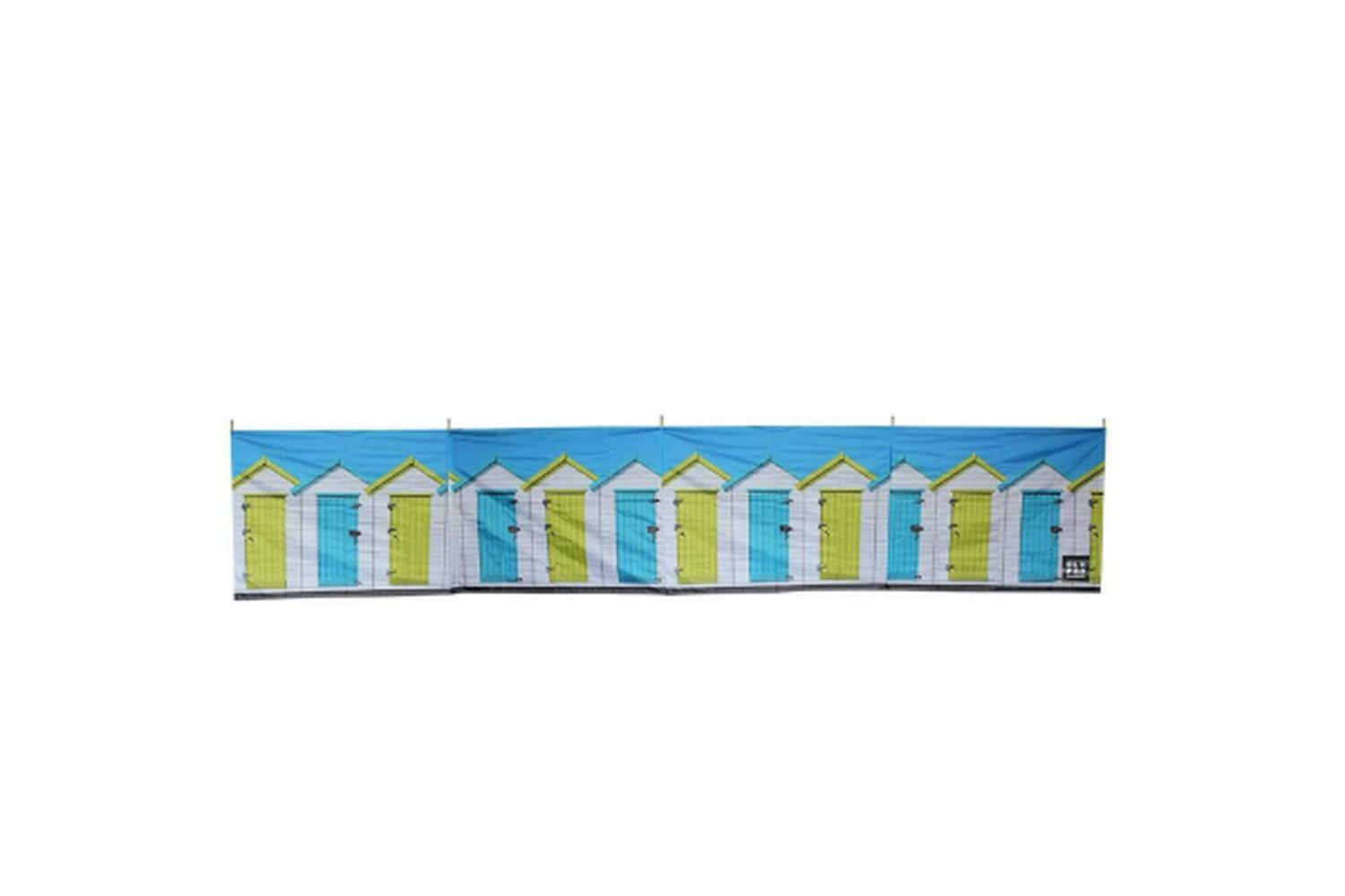 Beach Huts 5 Pole Windbreak | Camping Windbreaks | Wooden Poles-4