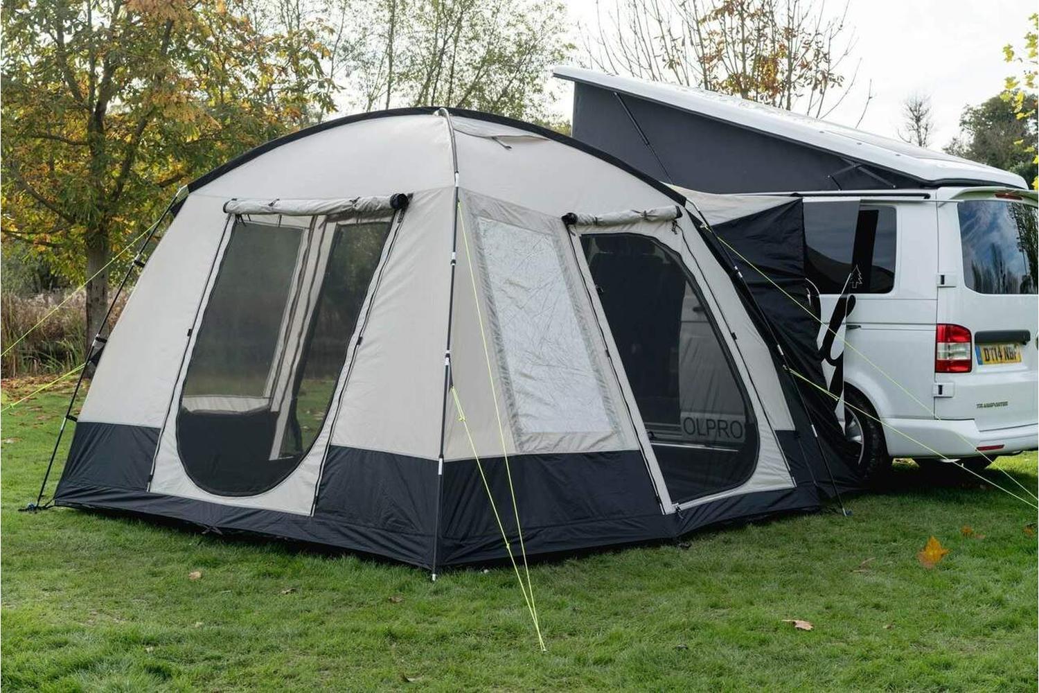 Cubo V2 Campervan Awning | Poled Design | Oltech Re-pro 210t Rps Fabric-2
