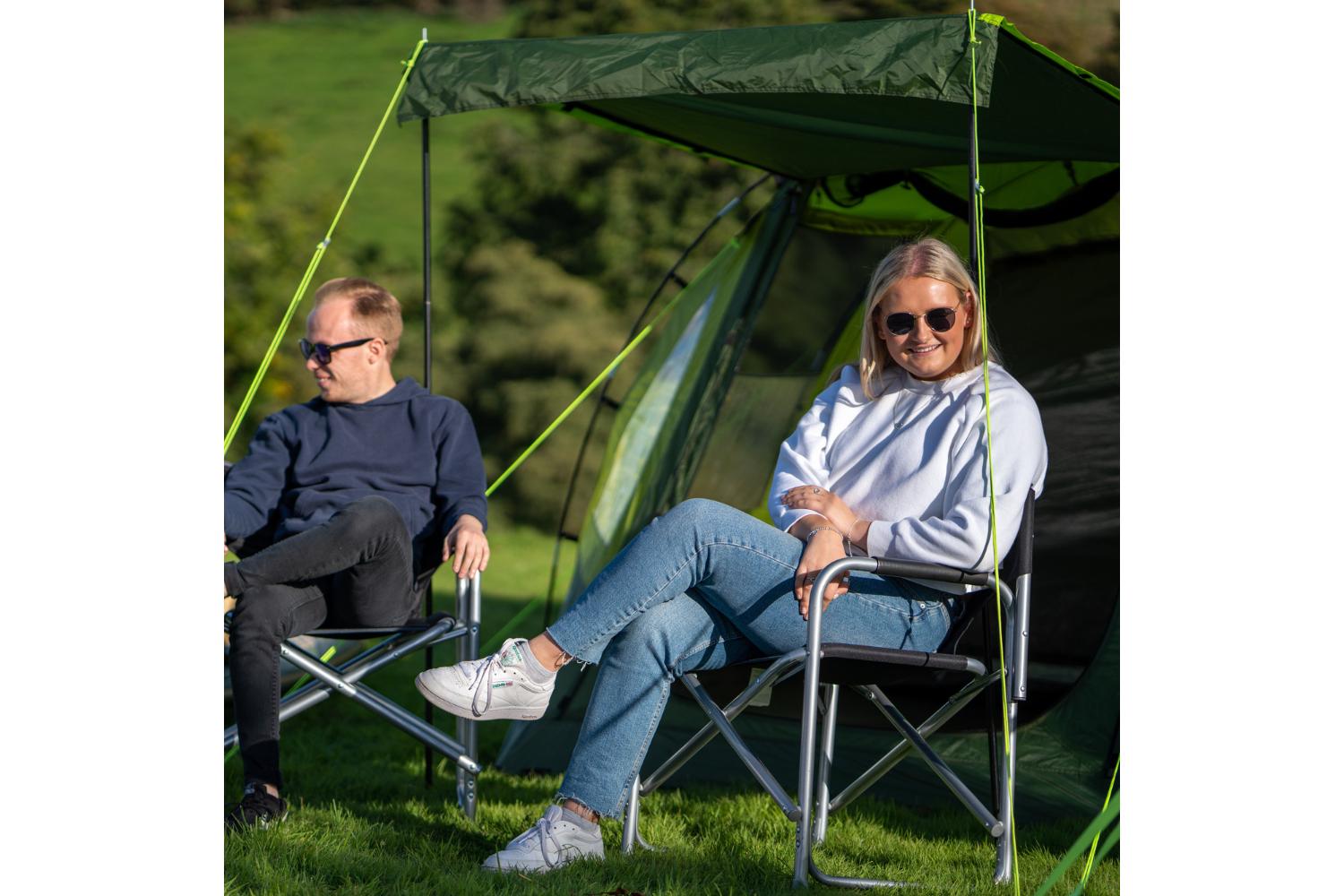 Abberley Xl - 4 Berth Tent| Repurposed Plastic Material | Two Door-4