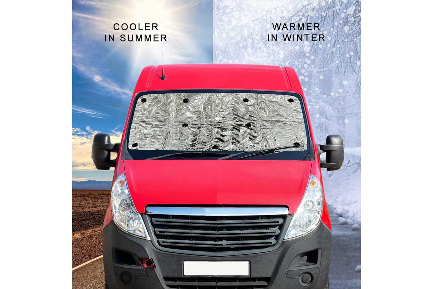 Internal Thermal Blind Set 2010 - Renault Master Vauxhall Movano Nissan Interstarnv400 | Campervan Blinds-3
