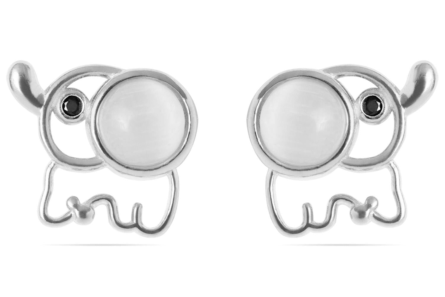 Luxenter Keelel Earrings | Gold Statement Studs