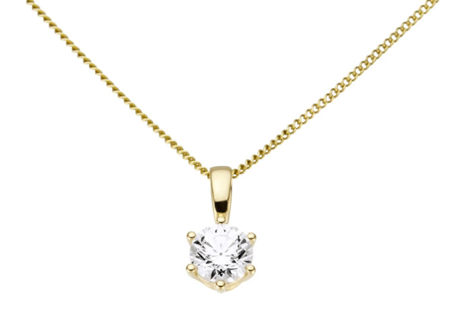Ferano 9ct Gold Necklace 283248 - Elegant Fashion Jewellery