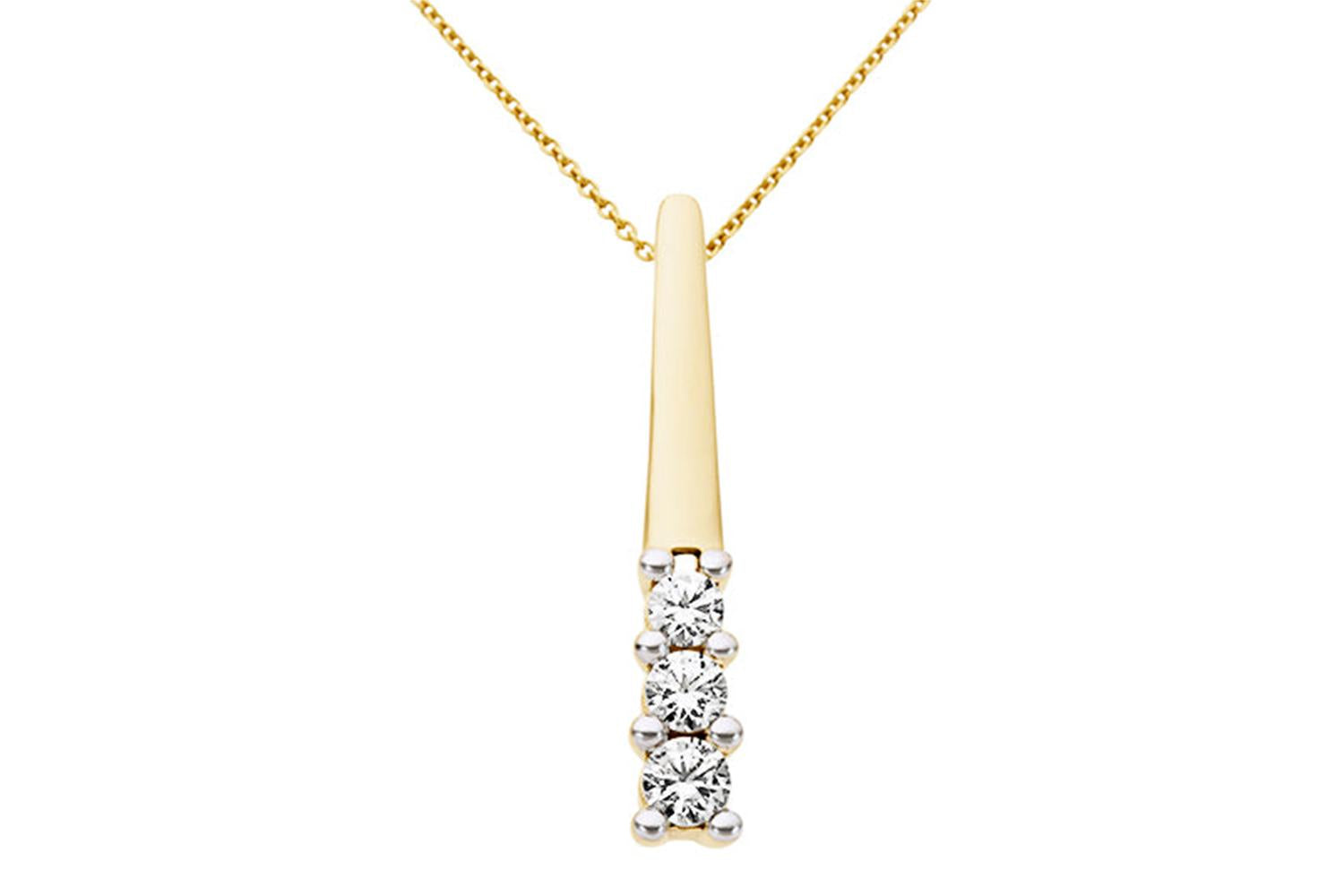 Ferano 9ct Gold Necklace 292634 - Elegant Haute Fashion Jewellery