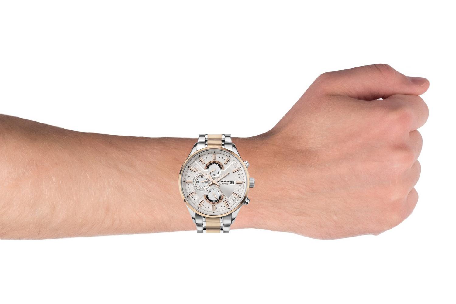 Sekonda Men's Luxury Bracelet Watch Sgb1698 For Stylish Irish Gentlemen-2