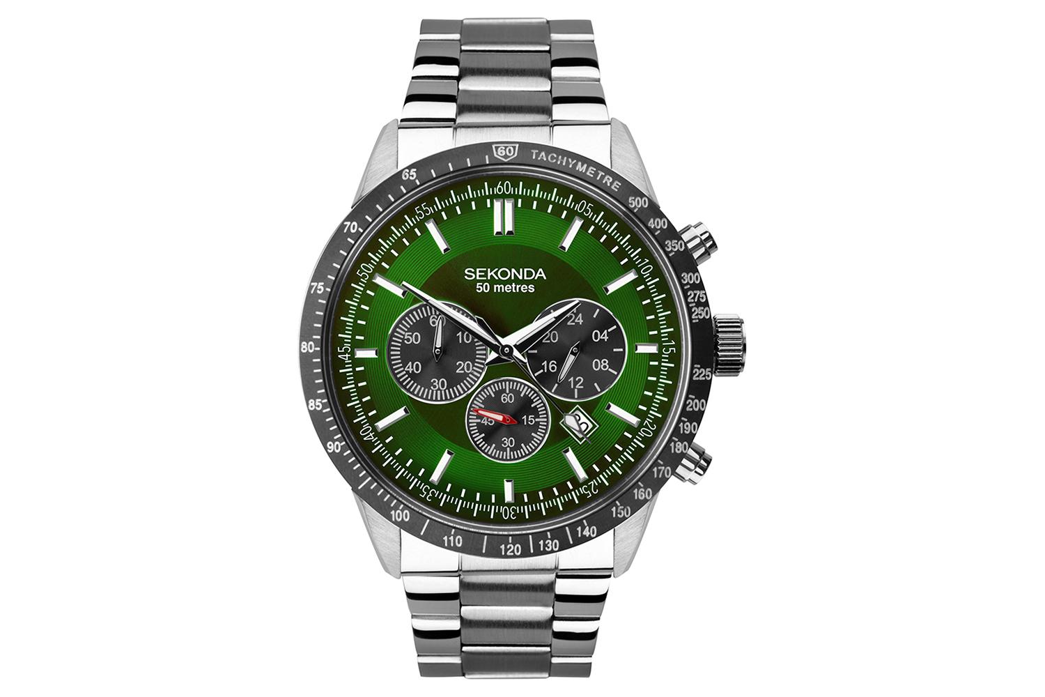 Sekonda Velocity Chronograph Mens Watch | Silver