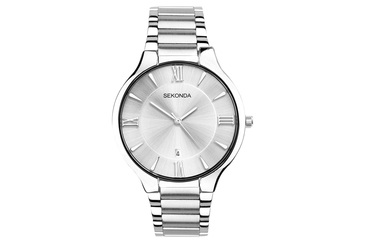 Sekonda Wilson Mens Bracelet Watch | Silver