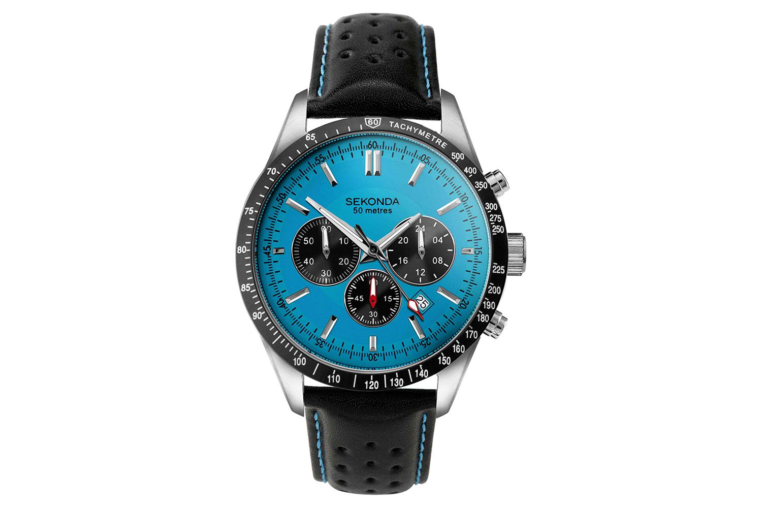 Sekonda Velocity Chronograph Mens Watch | Black
