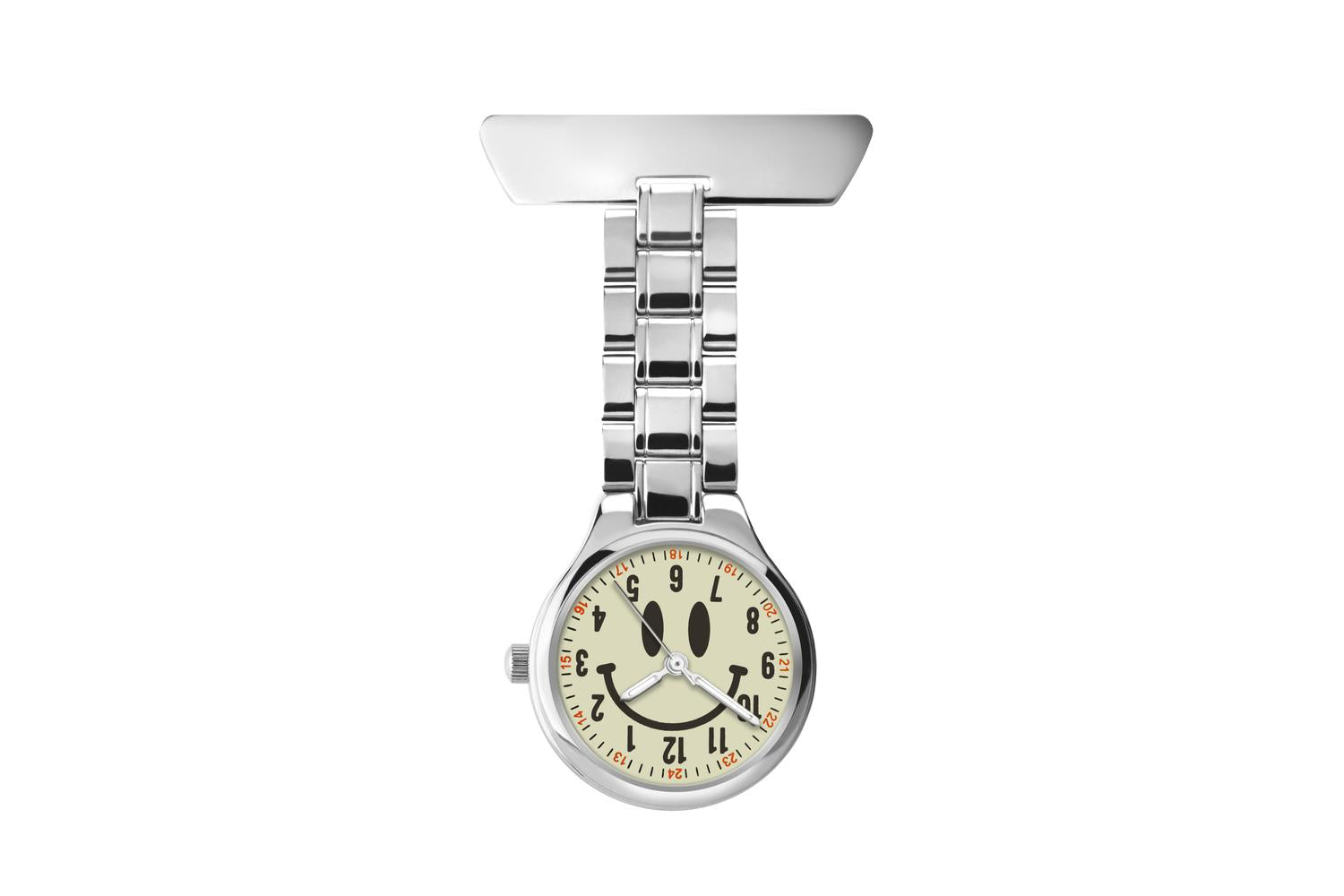 Sekonda Sln4363 Nurses Fob Watch - Fashionable Stainless Steel Timepiece