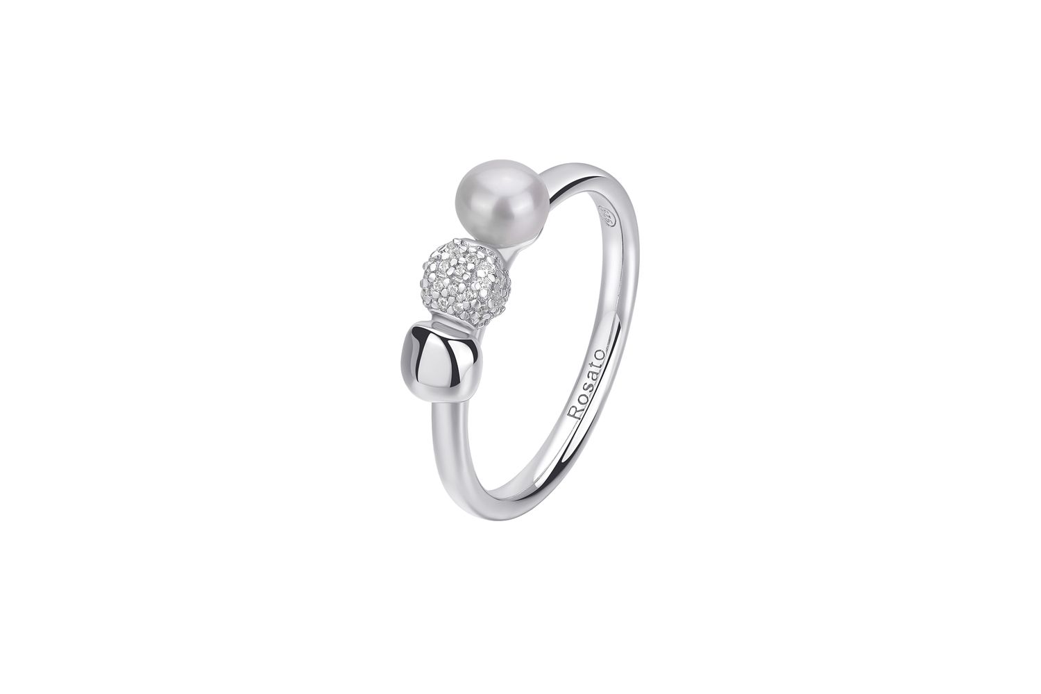 Rosato Rzaz031a - Rosato Azzurra Striking Silver Fashion Ring