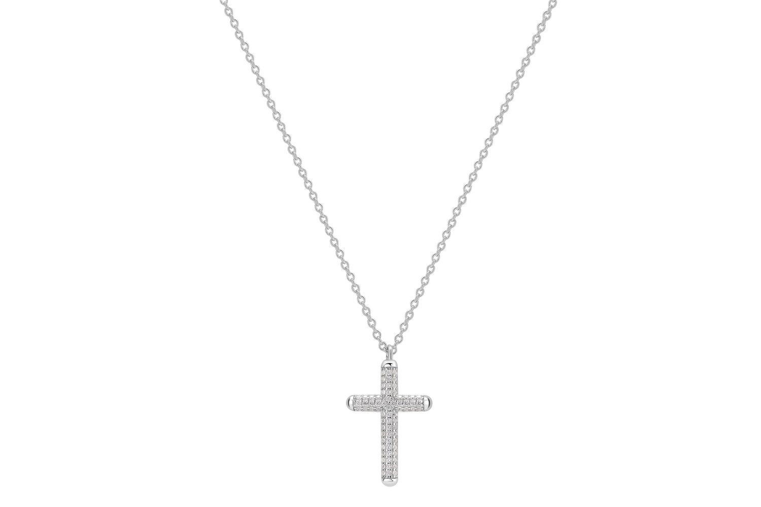 Rosato Rzbi05 Bianca Silver Necklace Rosato Italian Fashion Jewellery