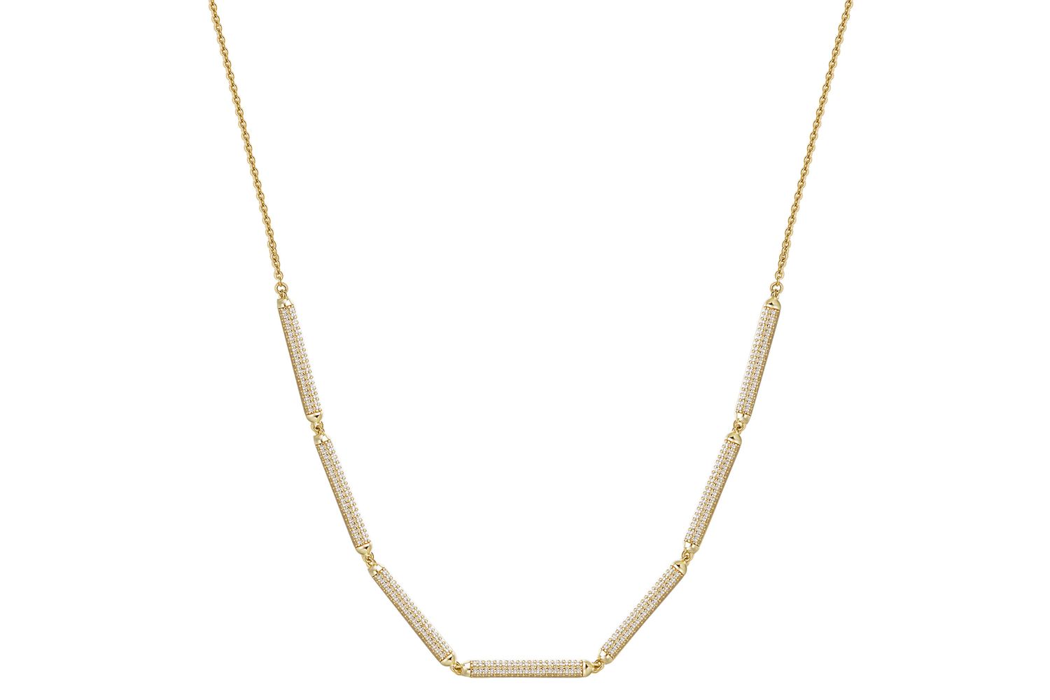 Rosato Rzbi63 - Elegantly Crafted Bianca Yellow Gold Necklace By Rosato