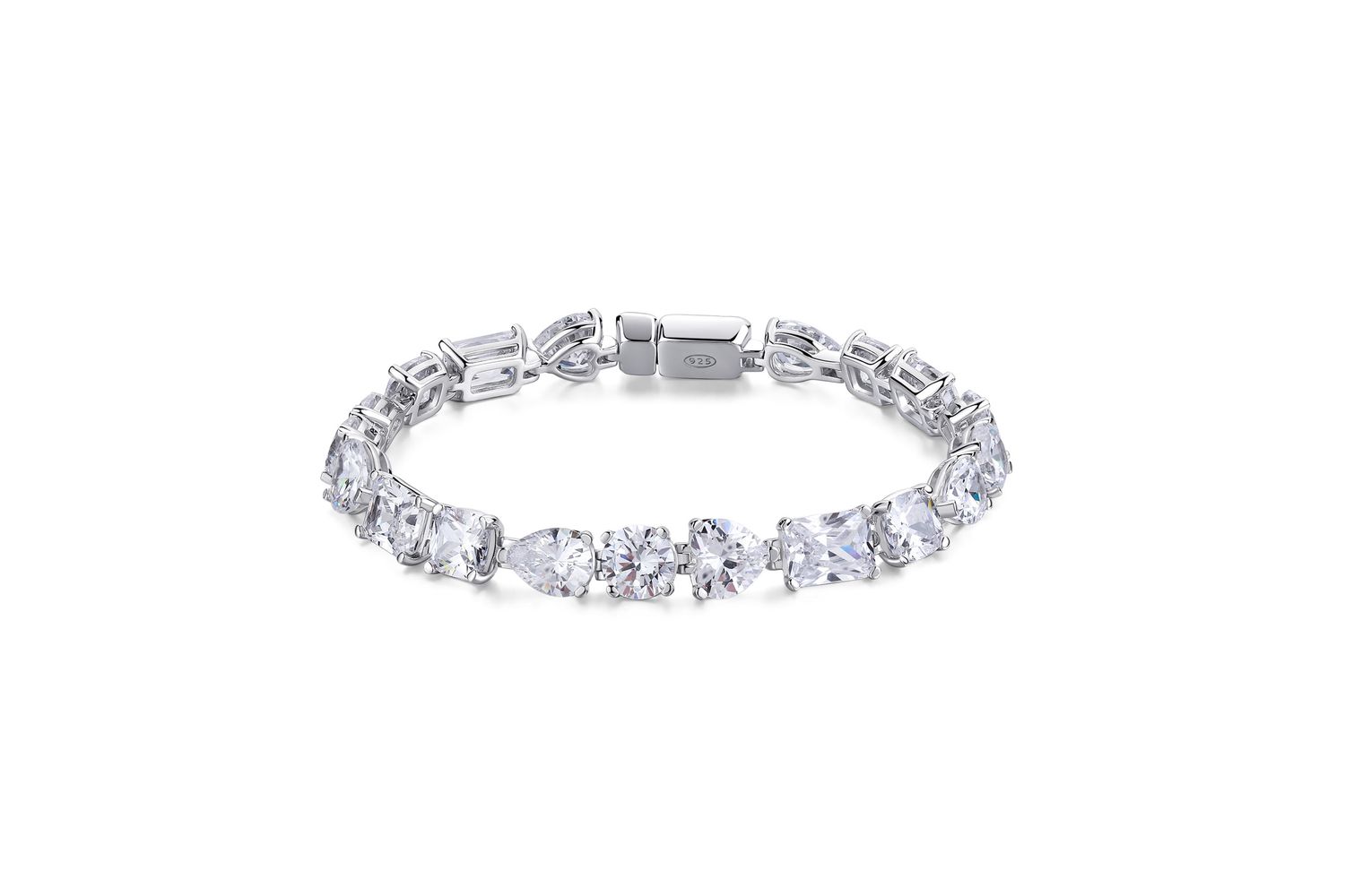 Rosato Rzge14 - Dazzling Rosato Gemma Silver Bracelet