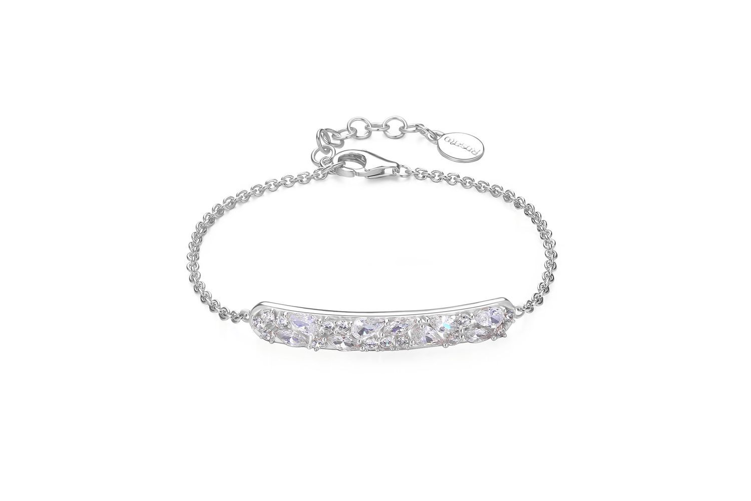Rosato Rzge17 - Chic Rosato Gemma Silver Bracelet