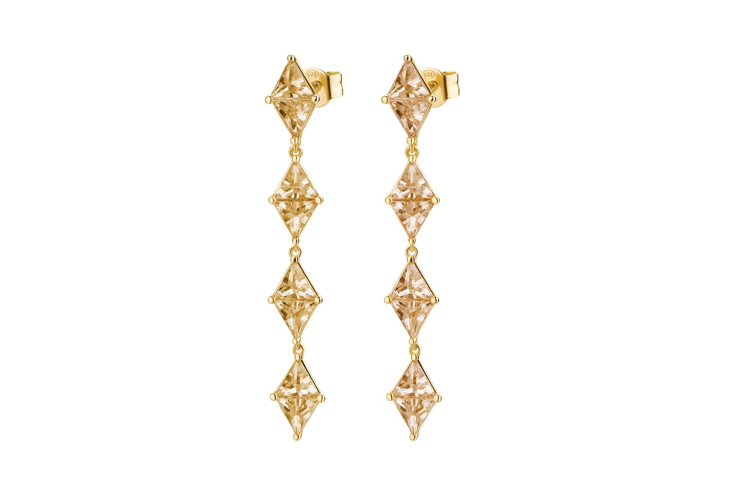 Rosato Rzvt26 - Rosato Vittoria Yellow Gold Single Earring Â– Luxury Italian Fashion Jewellery