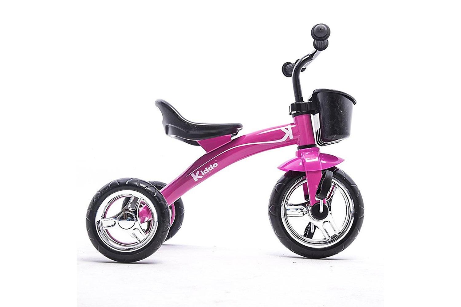 Kiddo Trike 3 Wheel Childrens Tricycle | Pink-2