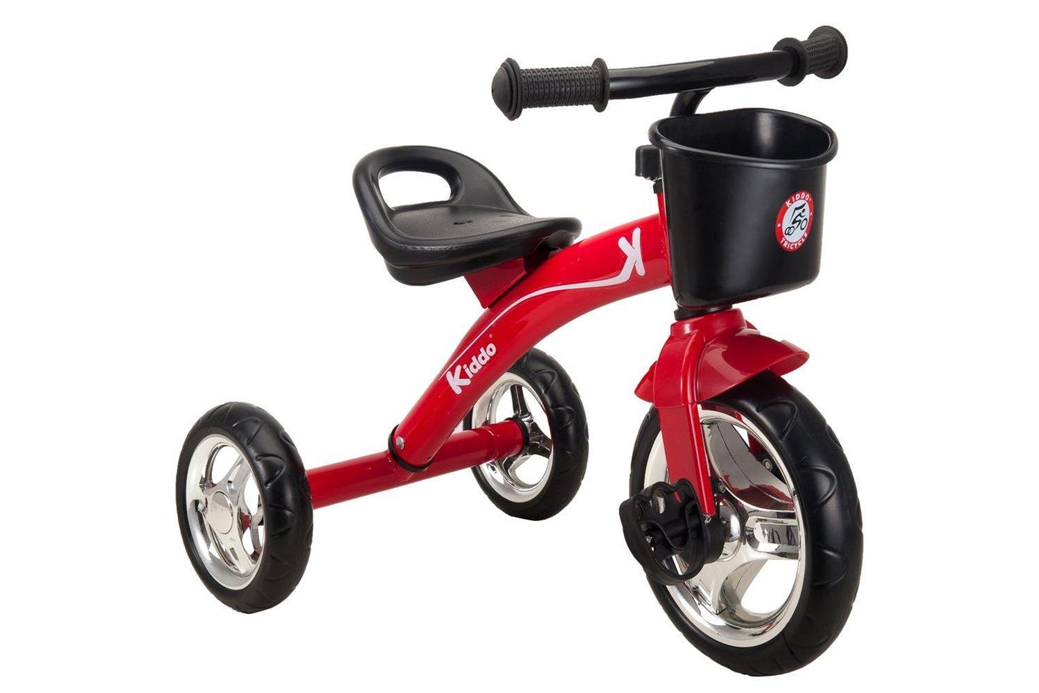 Kiddo Trike 3 Wheel Childrens Tricycle | Red