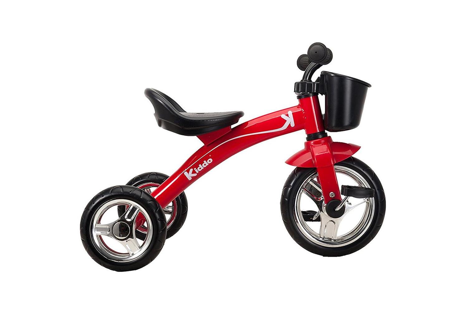 Kiddo Trike 3 Wheel Childrens Tricycle | Red-2