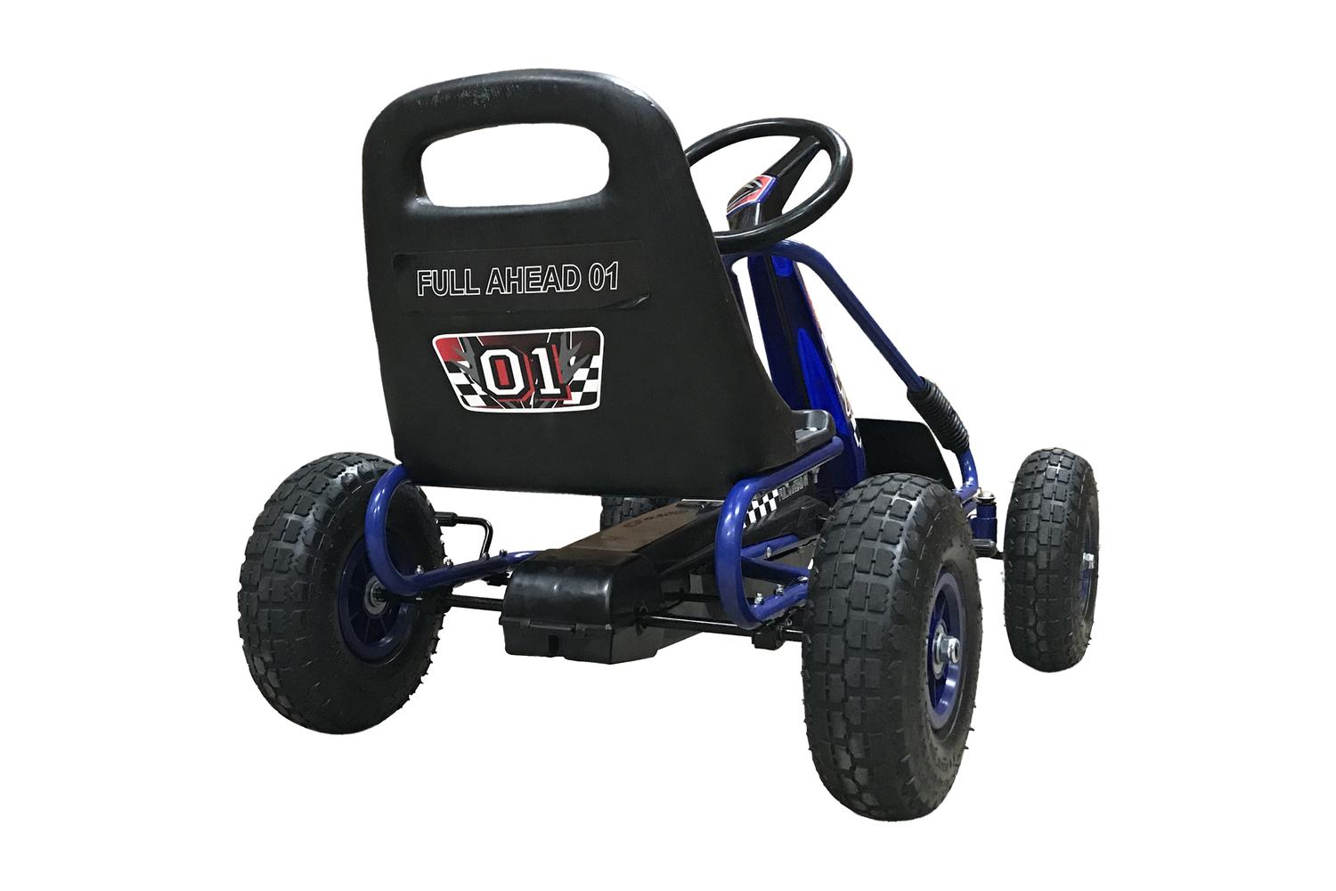 Kiddo Kids Racer Pedal Go-Kart | Blue-5