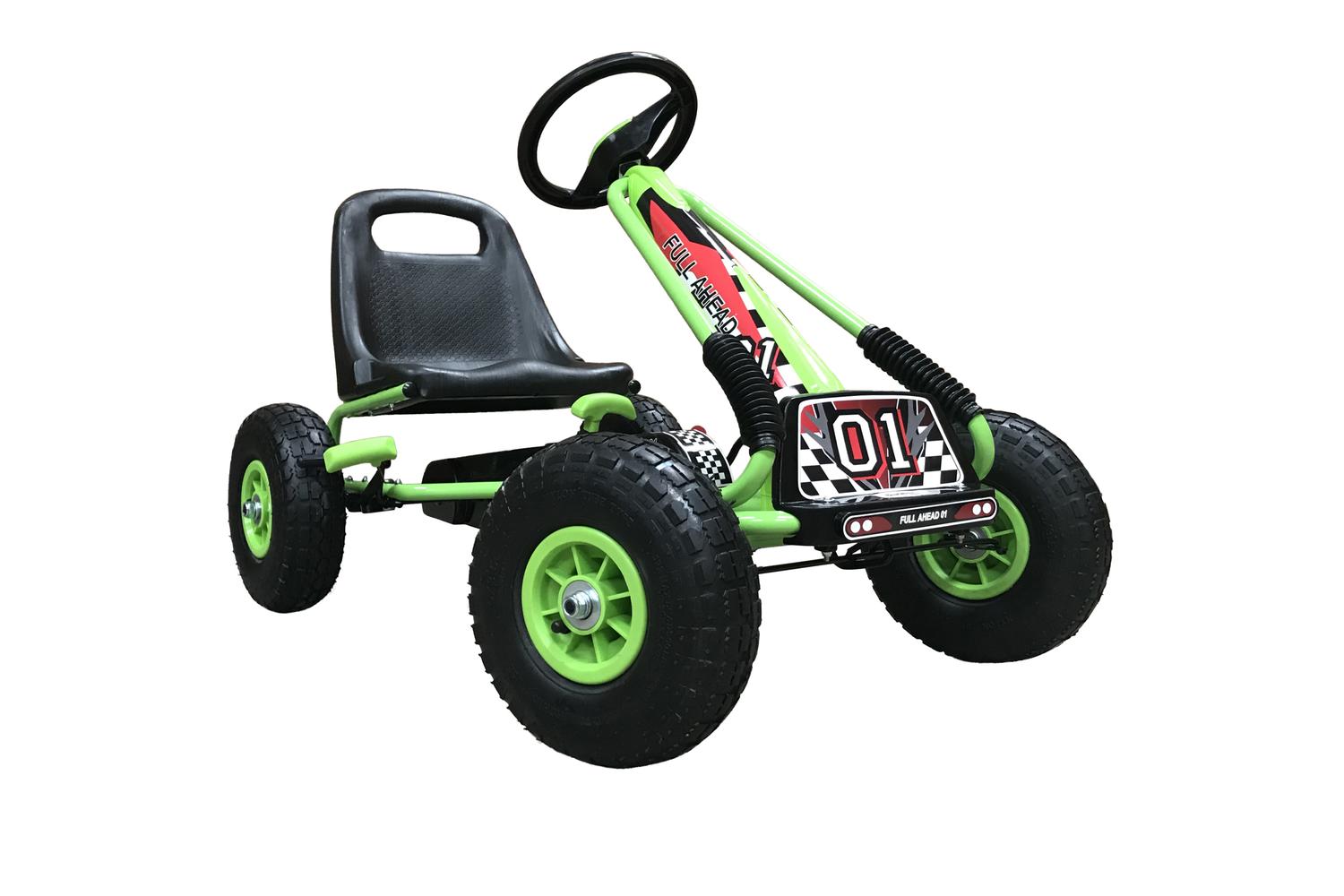Kiddo Kids Racer Pedal Go-Kart | Green