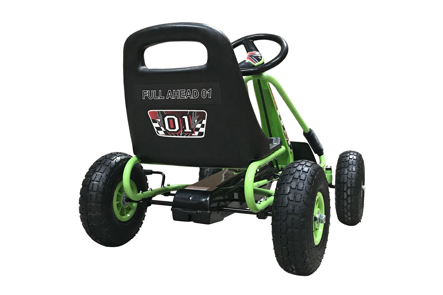 Kiddo Kids Racer Pedal Go-Kart | Green-5