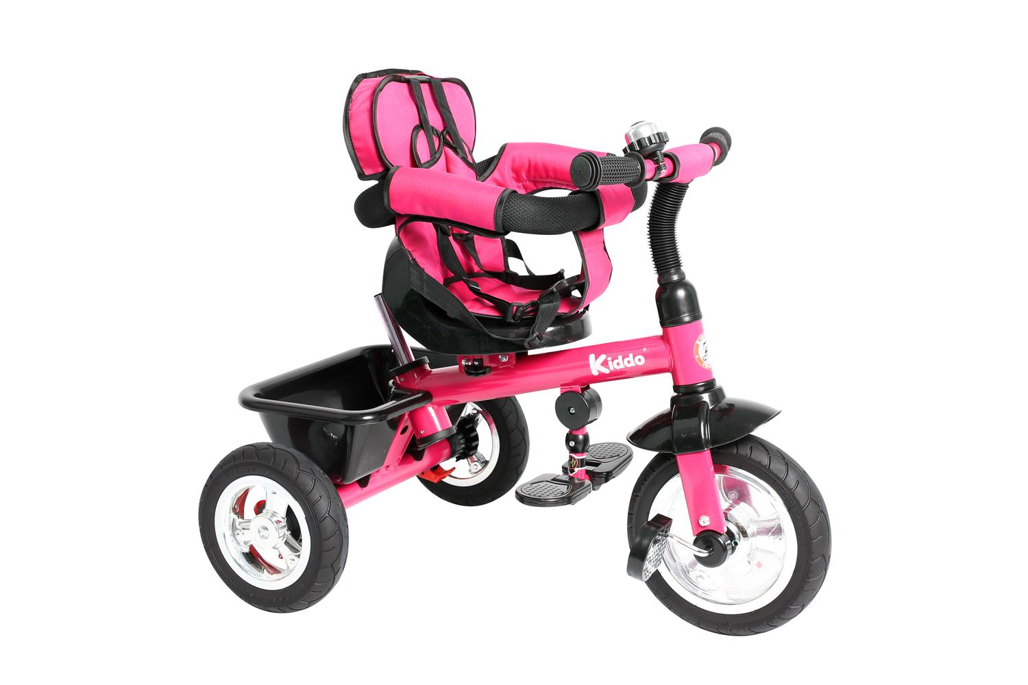 Kiddo 4-in-1 Improved Smart Trike | Pink-2