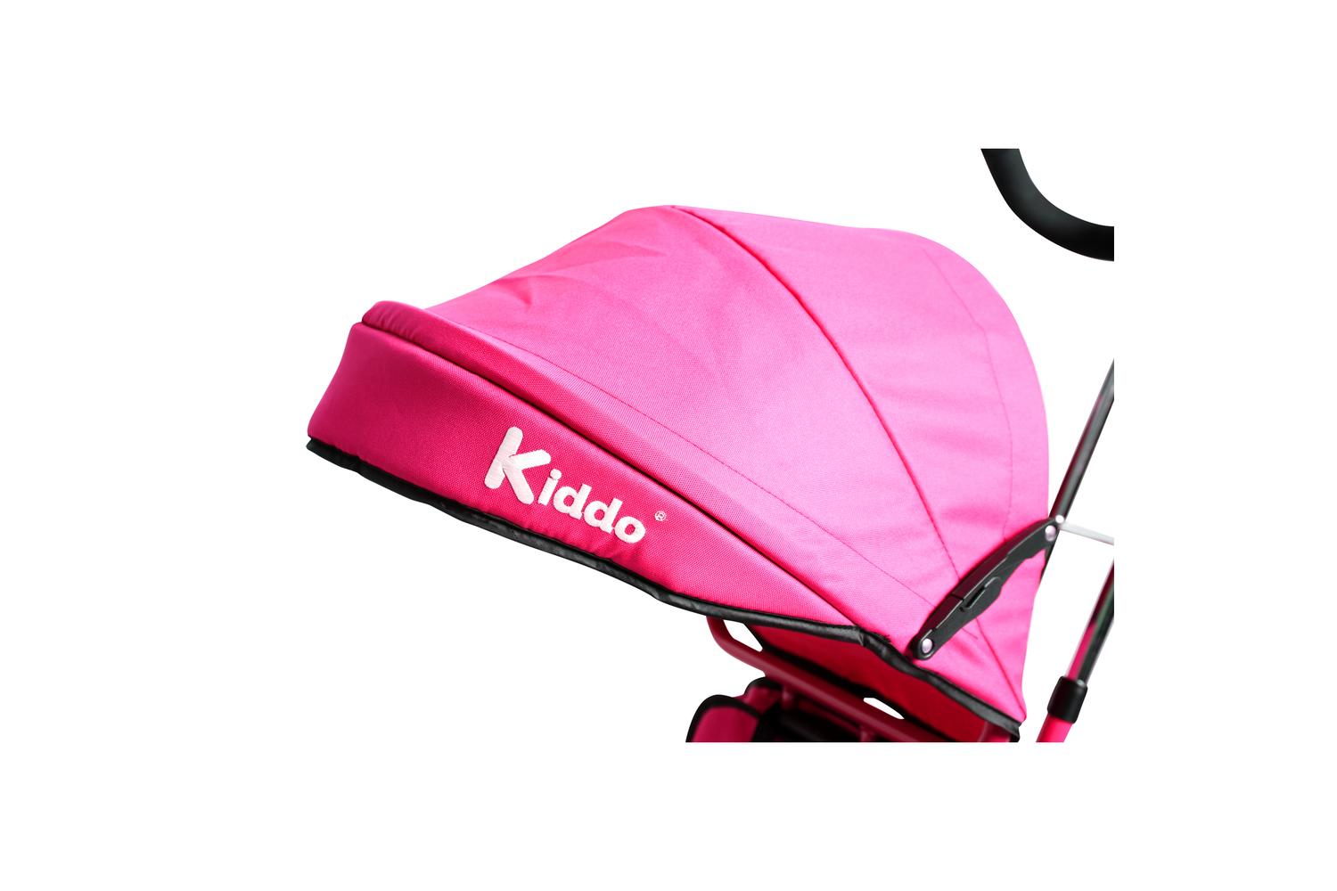 Kiddo 4-in-1 Improved Smart Trike | Pink-4