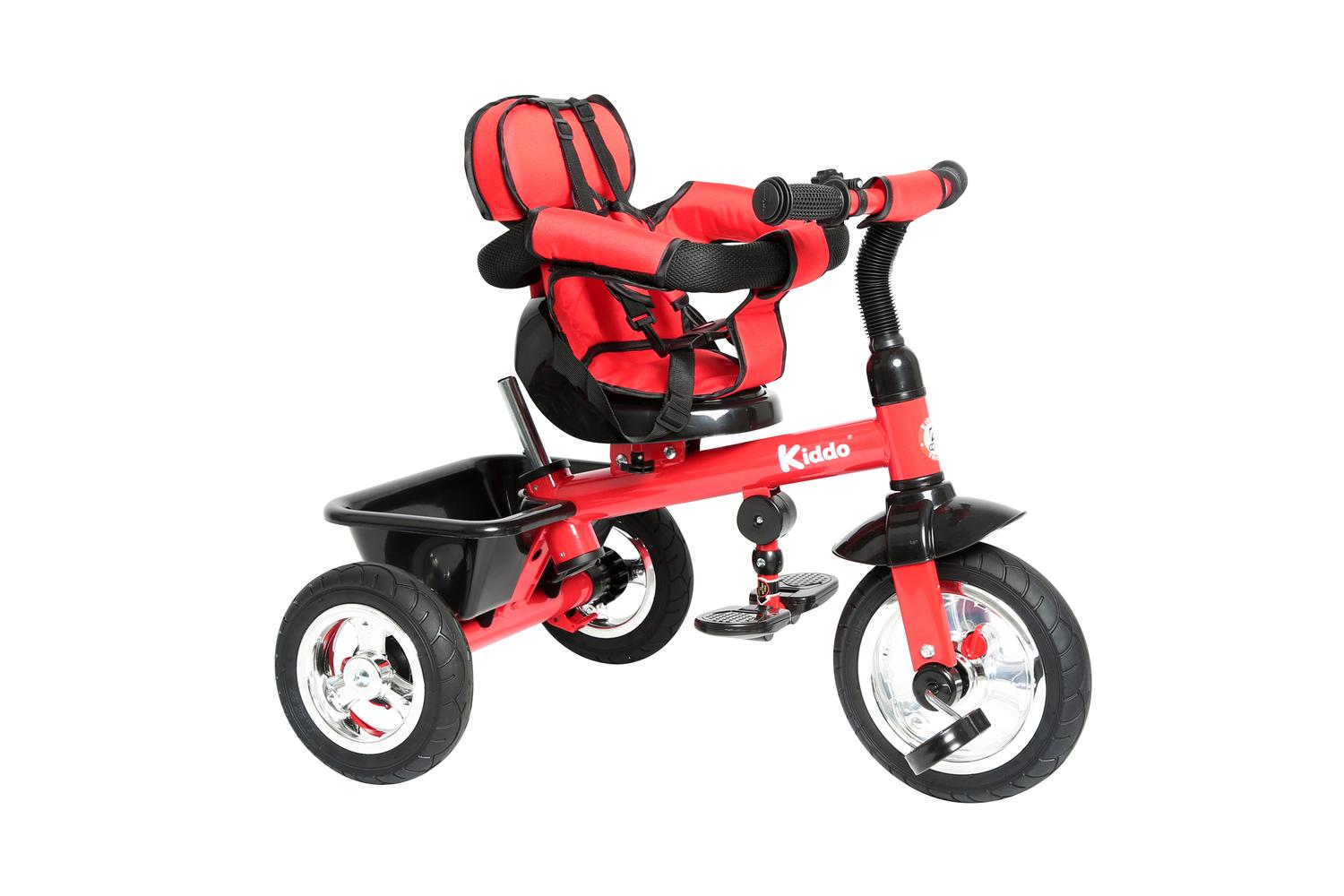 Kiddo 4-in-1 Improved Smart Trike | Red-2