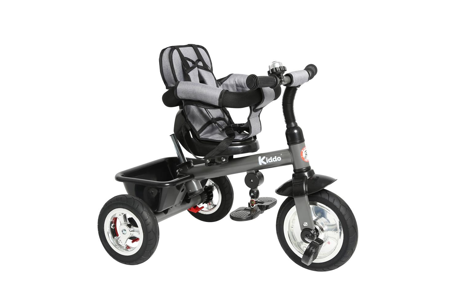 Kiddo 4-in-1 Improved Smart Trike | Grey-2