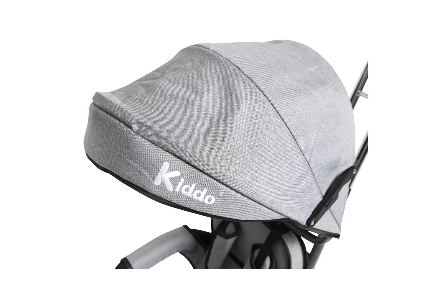 Kiddo 4-in-1 Improved Smart Trike | Grey-4