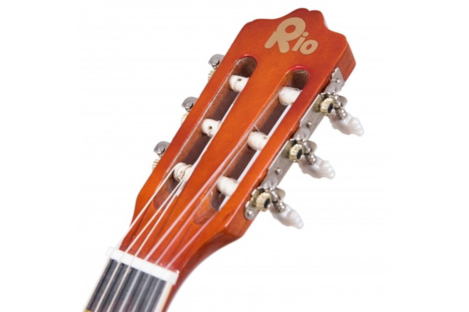 Rio 3/4 Size Junior Classical Guitar | Natural-4
