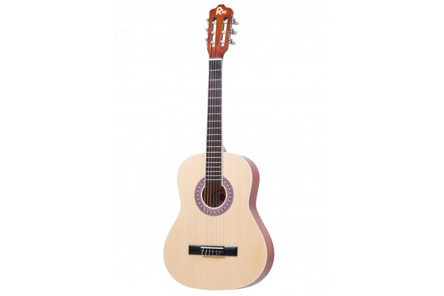 Rio 4/4 Size Acoustic Classical Guitar | Natural-2