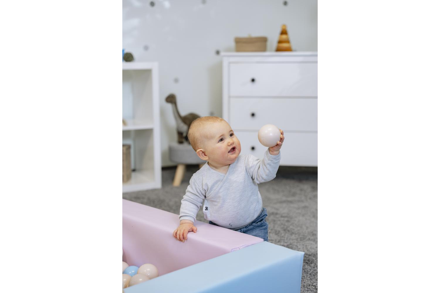 Iglu Soft Play Ball Pit - Interactive Sensory Playset For Toddlers-4
