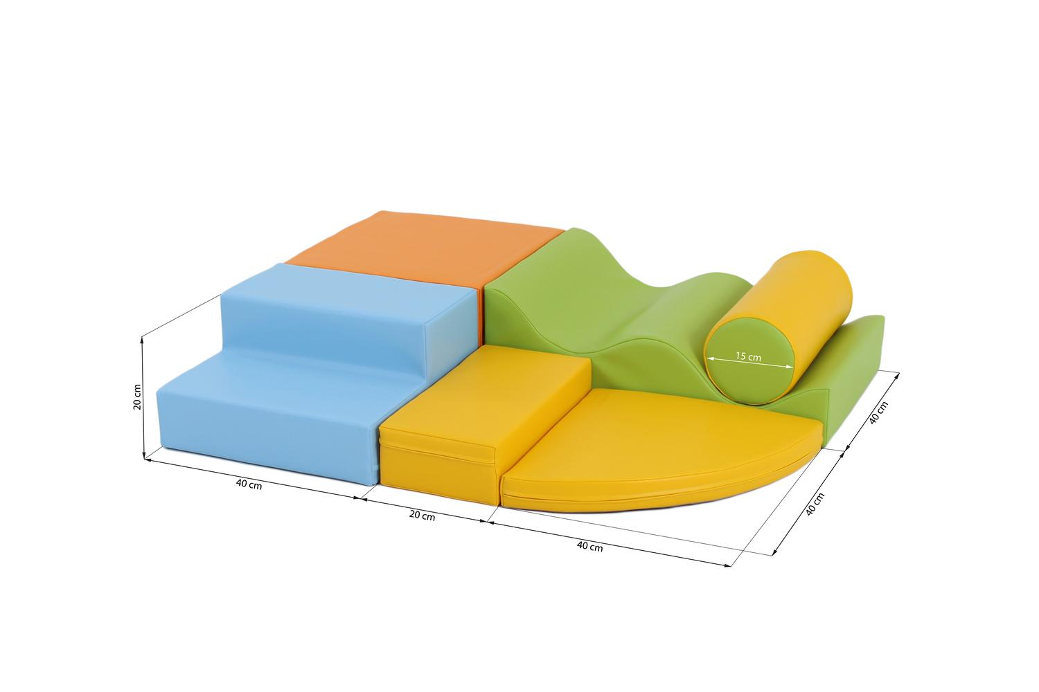 Iglu Soft Play Shapes - Kids Foam Blocks For Fun And Learning-6