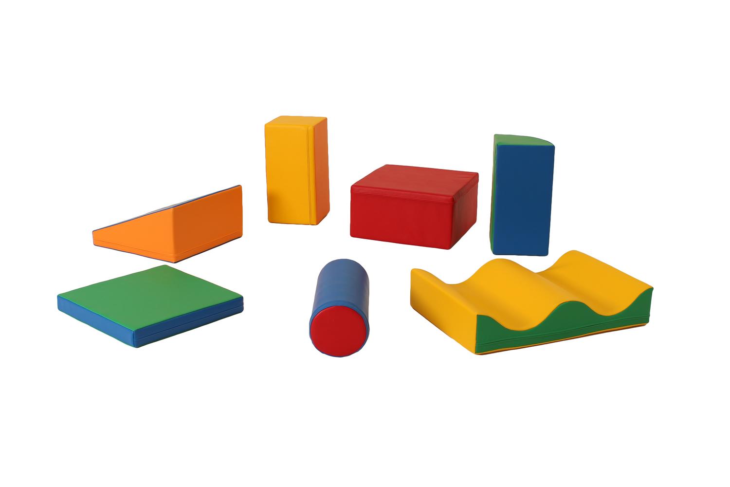 Iglu Soft Play Shapes Set For Kids - Fun And Educational Foam Blocks Toys-4