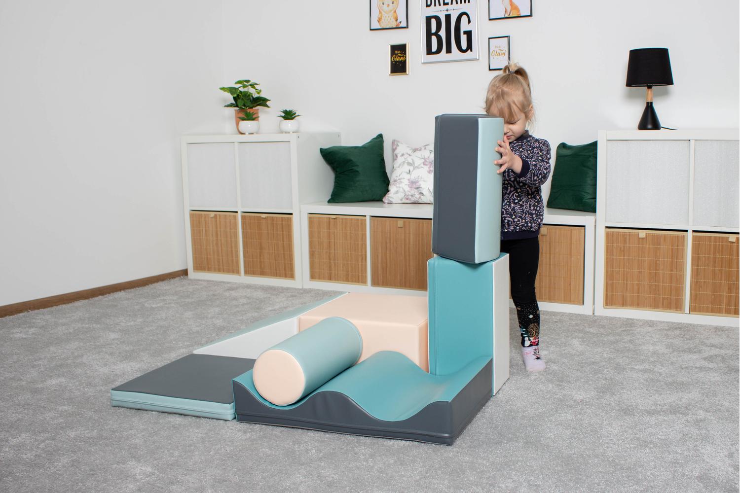 Iglu Soft Play Shapes For Kids Children's Foam Blocks Toy Games-2