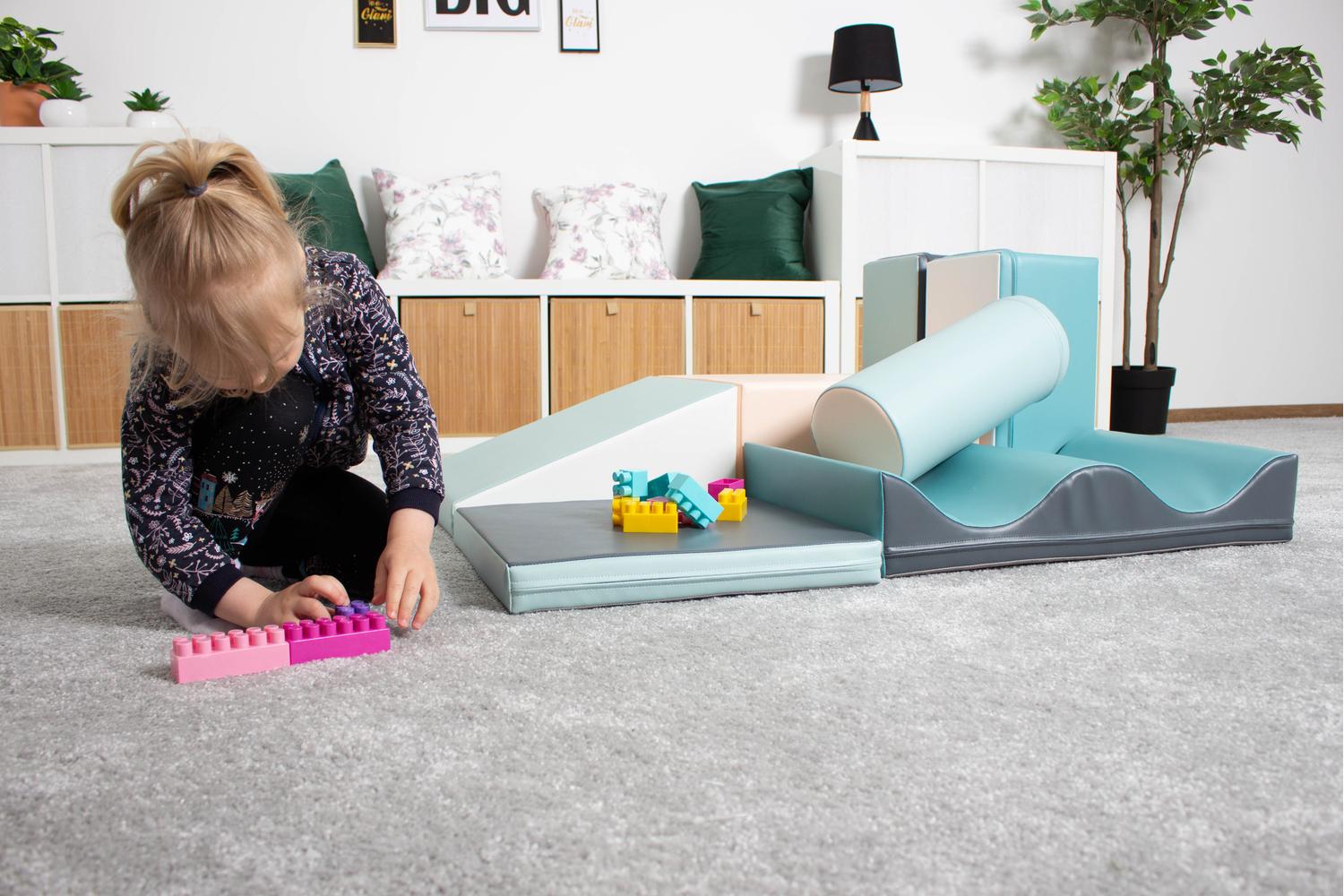 Iglu Soft Play Shapes For Kids Children's Foam Blocks Toy Games-3