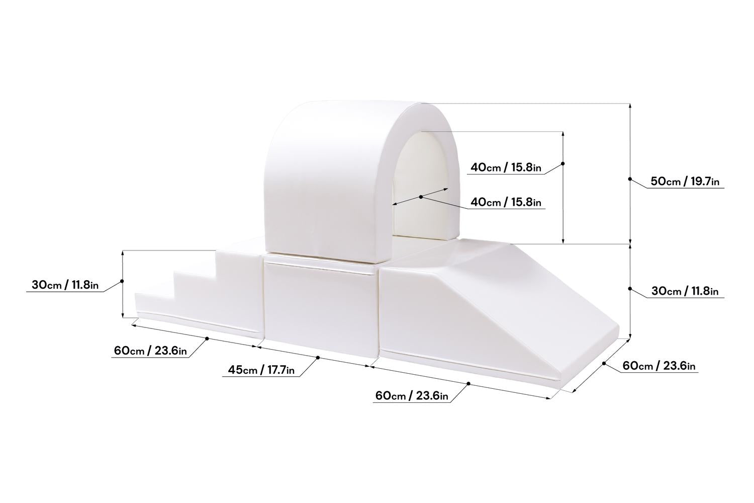 Iglu Soft Play Foam Play Blocks For Kids-7