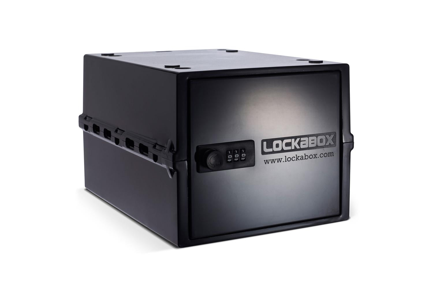Lockabox Oneâ„¢ Jet | Premium Lockable Storage Box | 10 Litre Combination Lock Box For Food, Medicine & Home Safety
