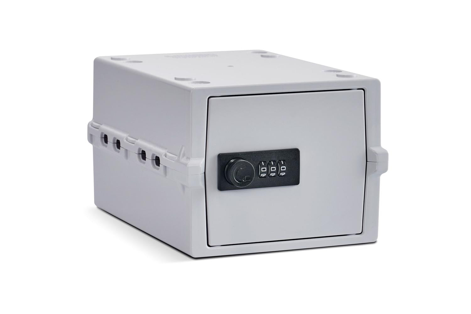 Lockabox Miniâ„¢ Opal White | Small Lockable Storage Box | 3 Litre Combination Lock Box For Food, Medicine & Home Safety