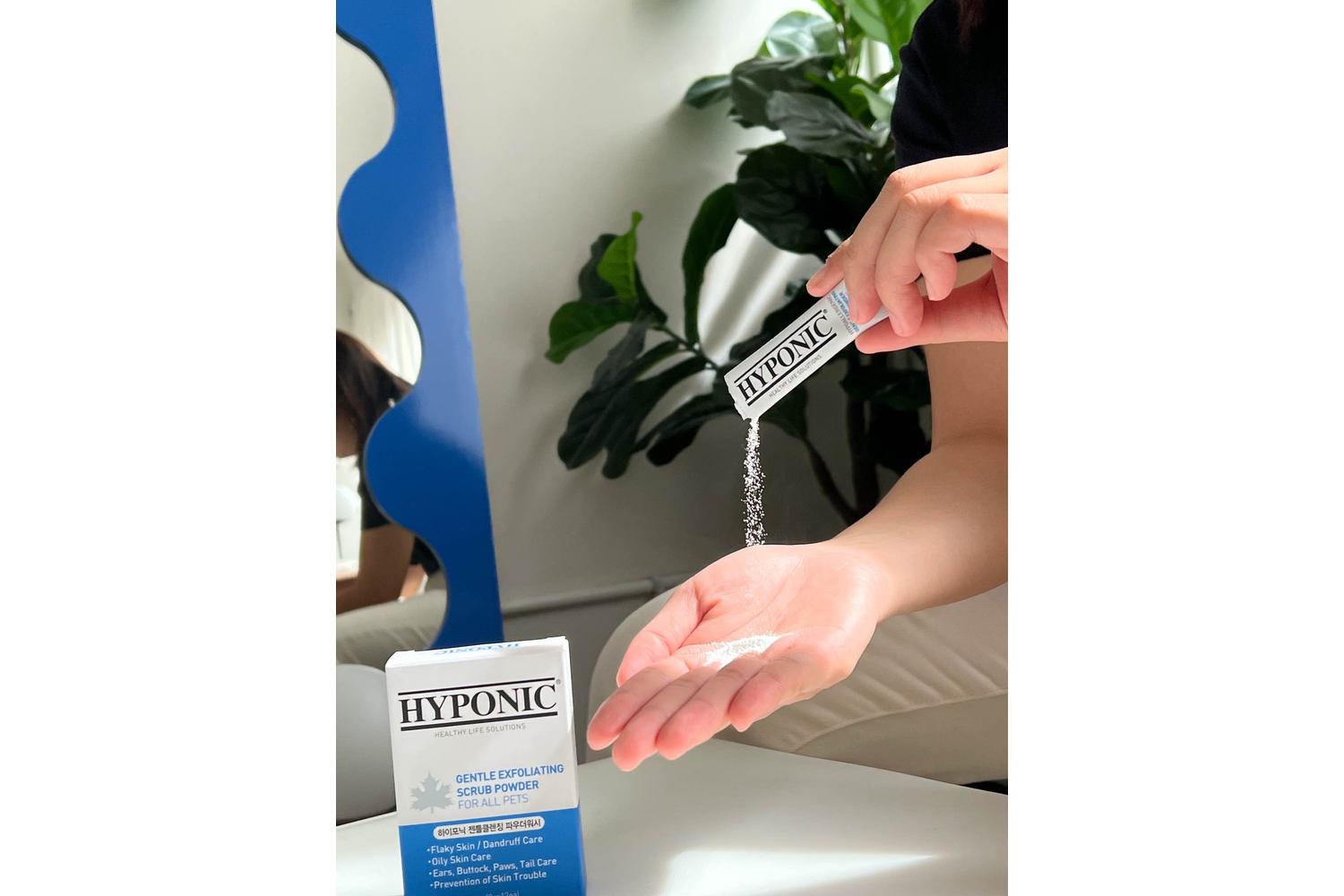 Hyponic Gentle Exfoliating Scrub Powder | Pet Grooming Accessory-2