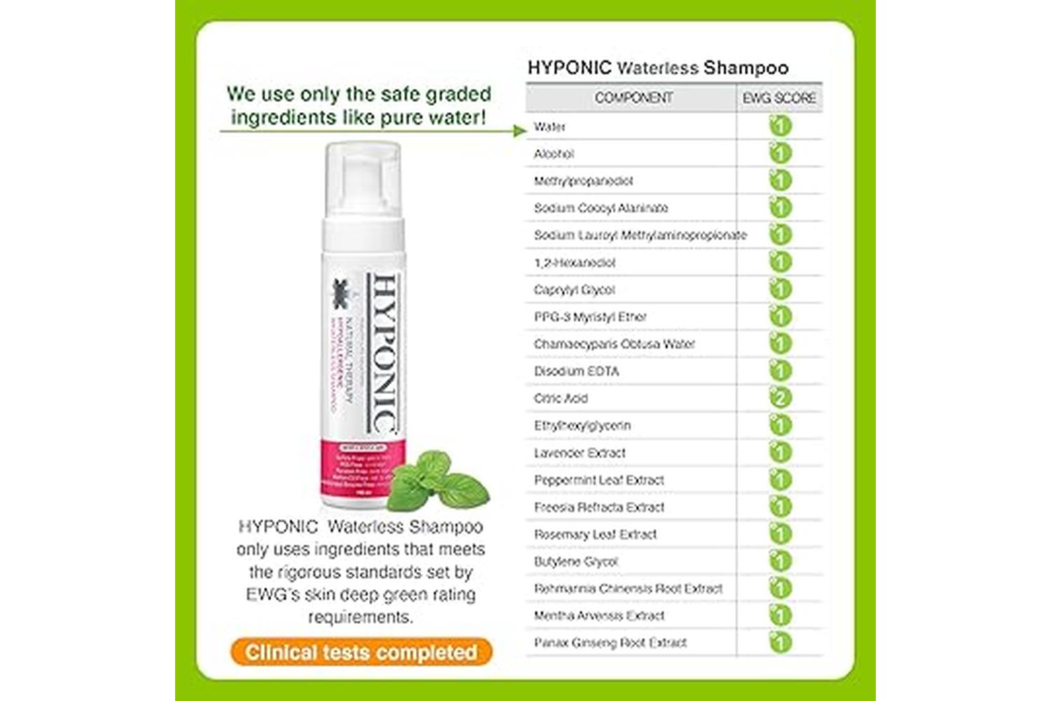 Hyponic Hypoallergenic Waterless Shampoo | Pet Grooming Essential | 190ml-2