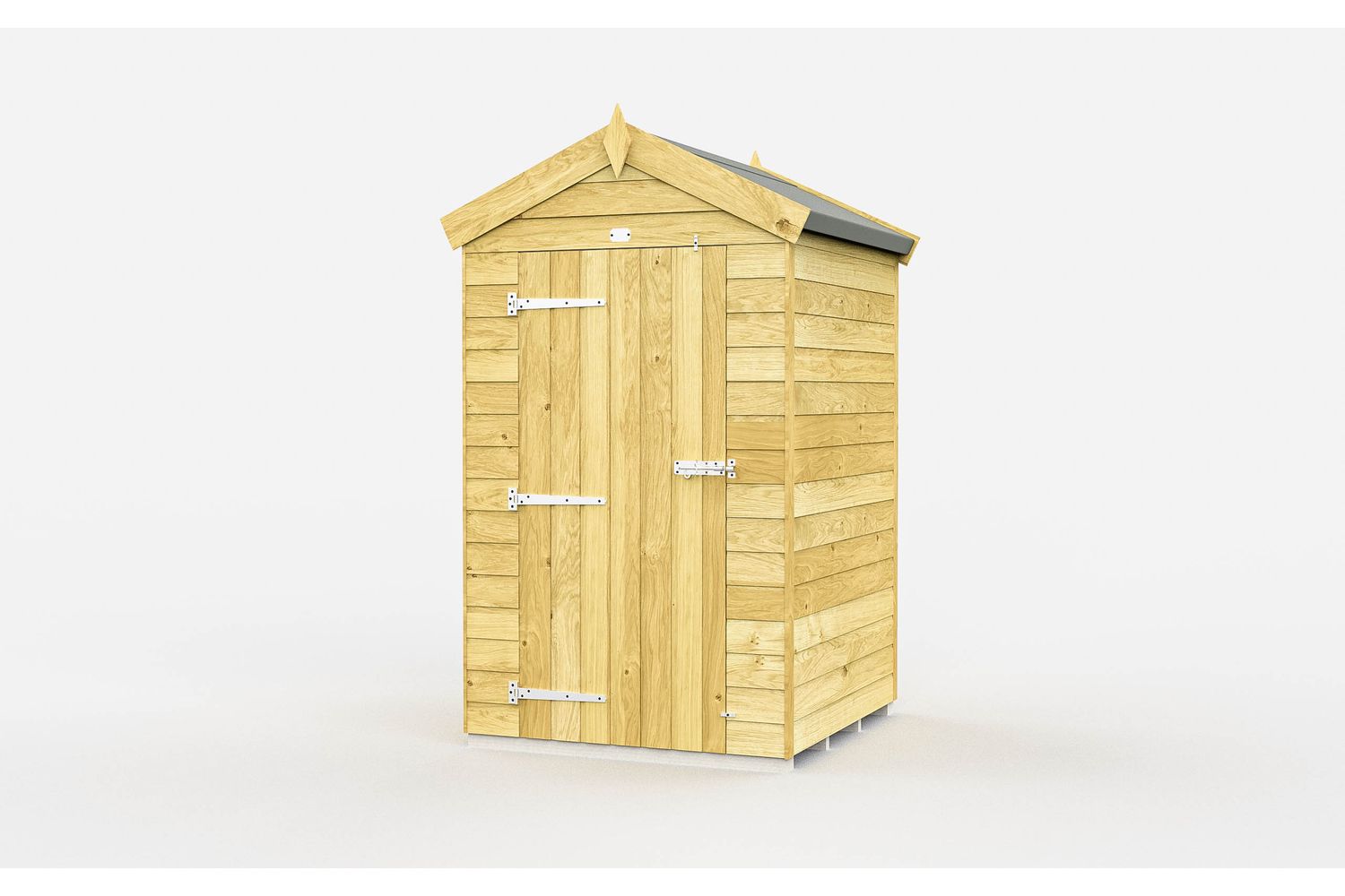 4 X 4 Apex Shed-2