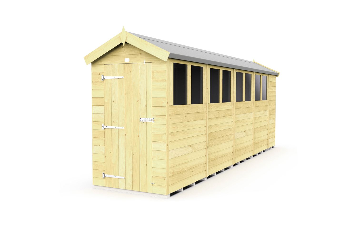 4 X 18 Apex Shed