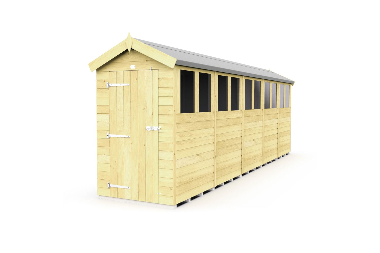 4 X 20 Apex Shed