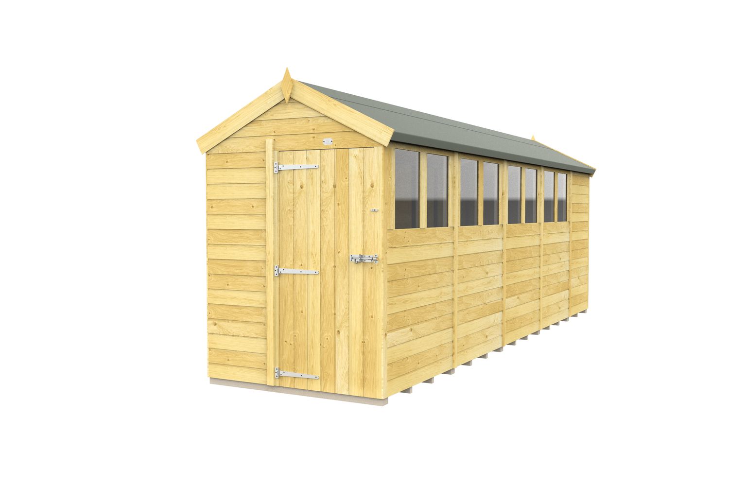 5 X 19 Apex Shed